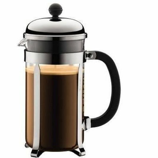 Cafetière with Plunger Bodum Chambord Stainless steel 1 L-0