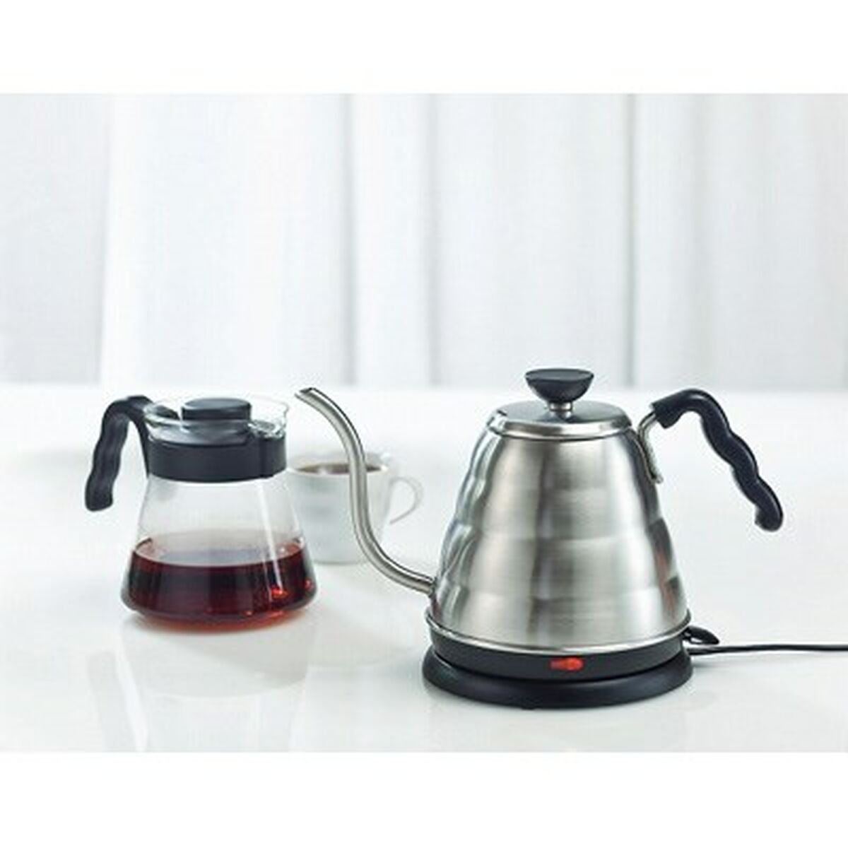 Kettle Hario EVKB-80E-HSV1 Silver Stainless steel 2400 W 900 W 0,8 L-3