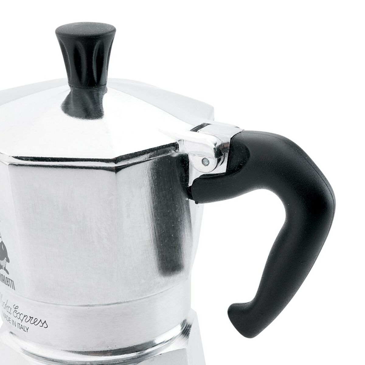 Italian Coffee Pot Bialetti Moka Express Aluminium 300 ml 6 Cups-2