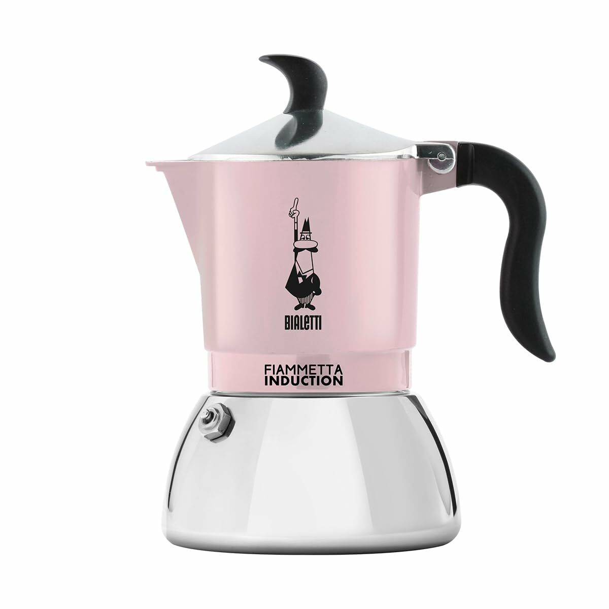 Italian Coffee Pot Bialetti 29589 Stainless steel Aluminium 2 Cups Pink-0