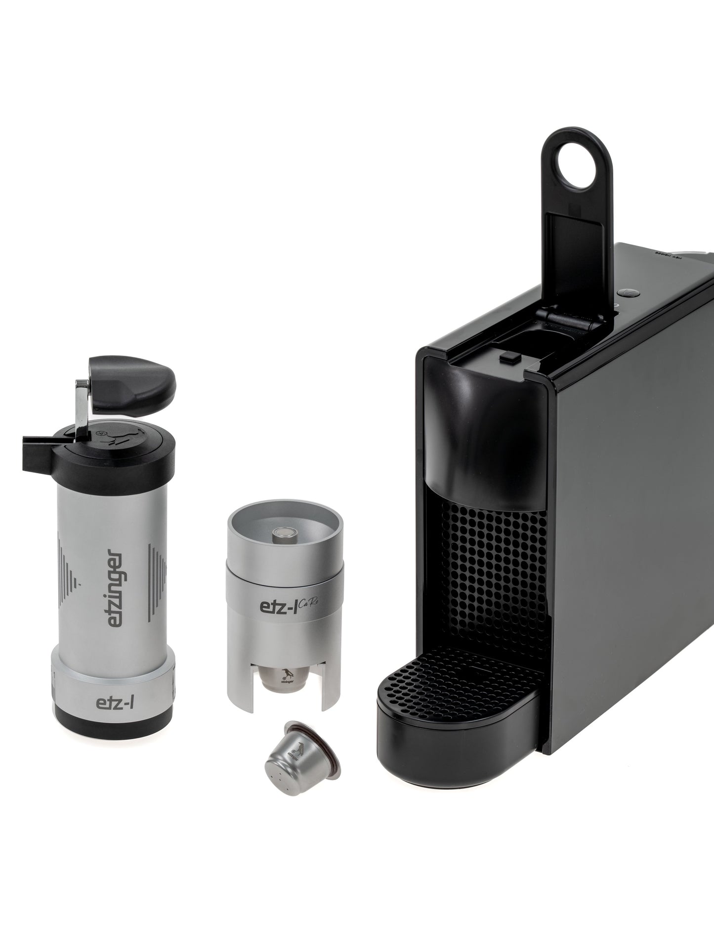etz-Icare Kapsel-System – Frischer Kaffee für Nespresso® (Bundle mit & ohne Mühle)