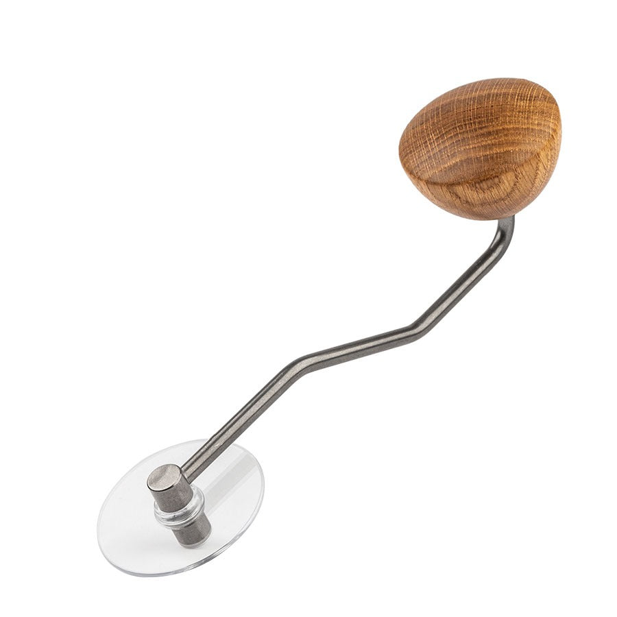 Comandante XXL Crank – Stainless Steel + Big Joe (Oak)