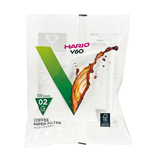 V60 Paper Filters 02 – 100 St. (Weiß)