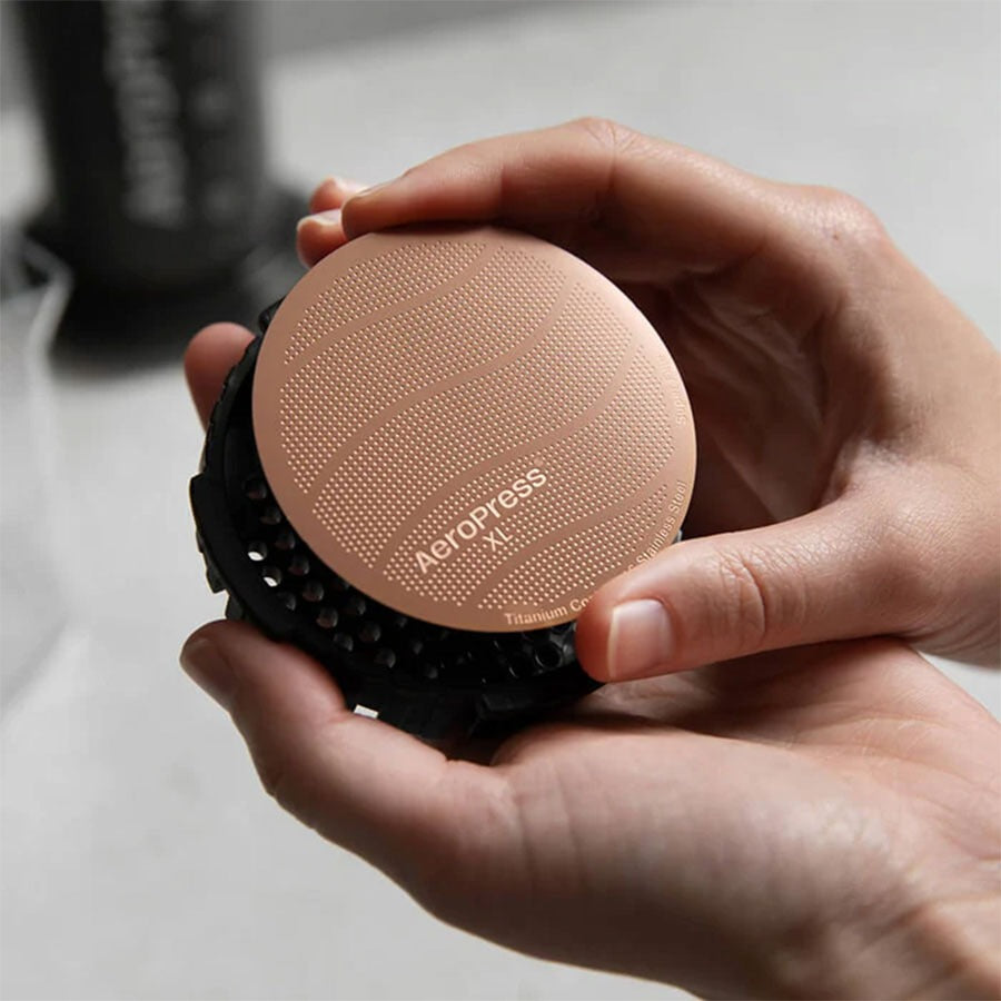 AeroPress Gold Tone Reusable Filter - XL