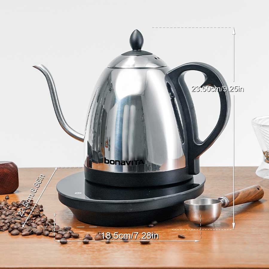 Bonavita 1.0 L Variable-Temp Gooseneck Kettle