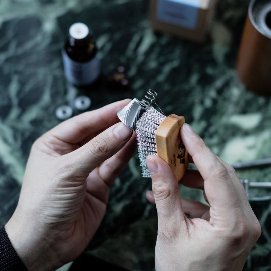 Comandante Brush #5 – Stainless Steel Bristles