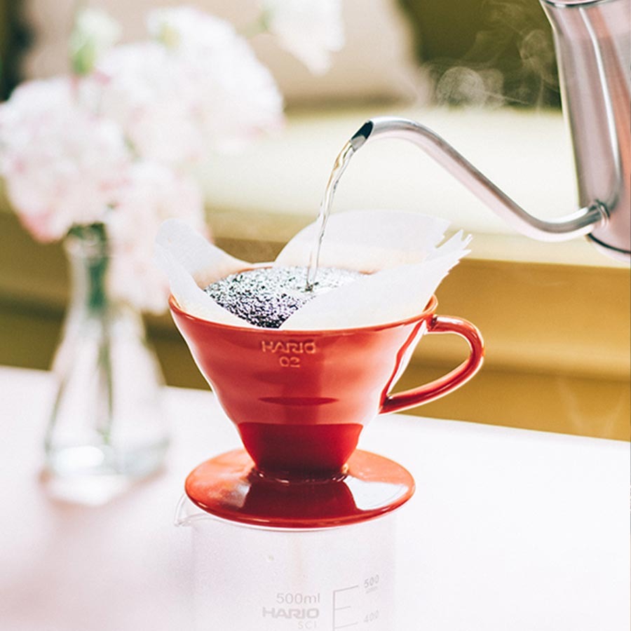 V60 Dripper Ceramic 02 (Rot)