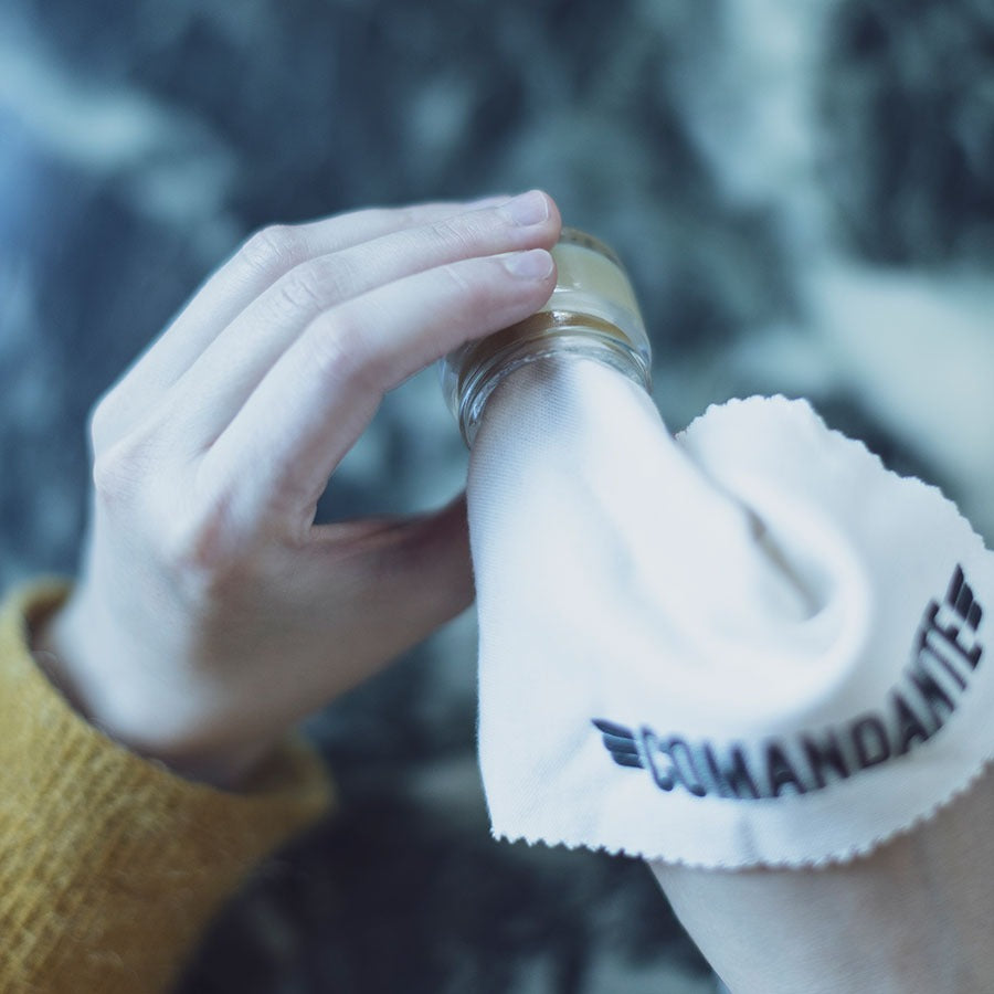 Comandante Cotton Cloth – White (30x30 cm)