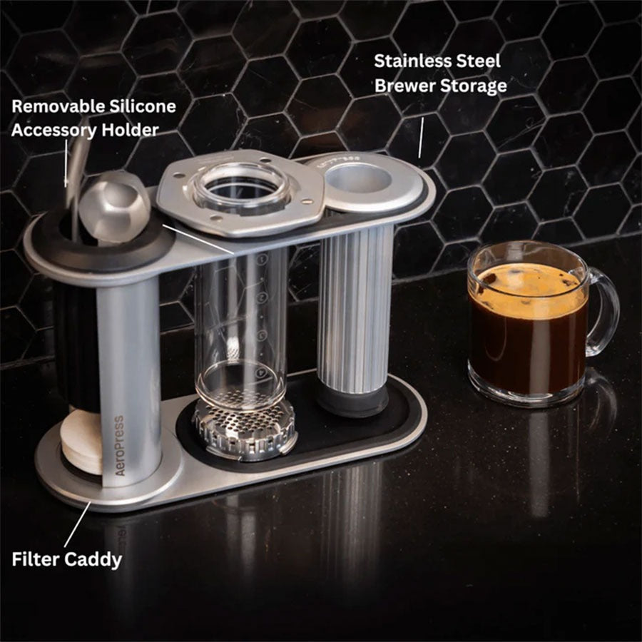 AeroPress Stainless Steel Organizer – Premium Station