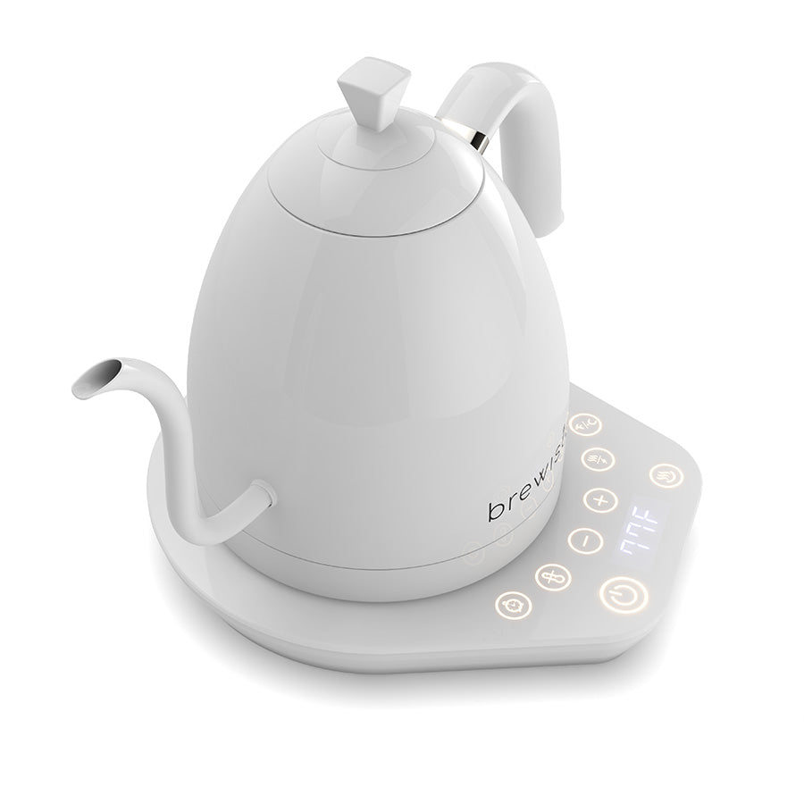 Brewista Artisan Gooseneck Kettle 1.0 L – Variable Temp (White)