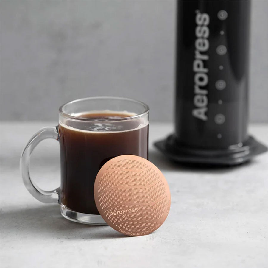 AeroPress Gold Tone Reusable Filter - XL