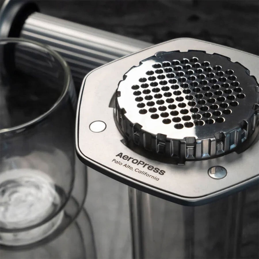 AeroPress Premium Coffee Press – Glas & Edelstahl