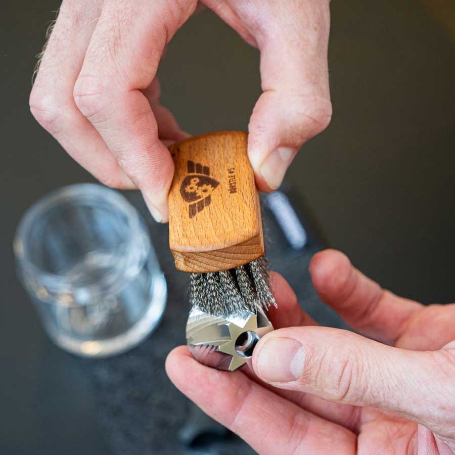 Comandante Brush #5 – Stainless Steel Bristles