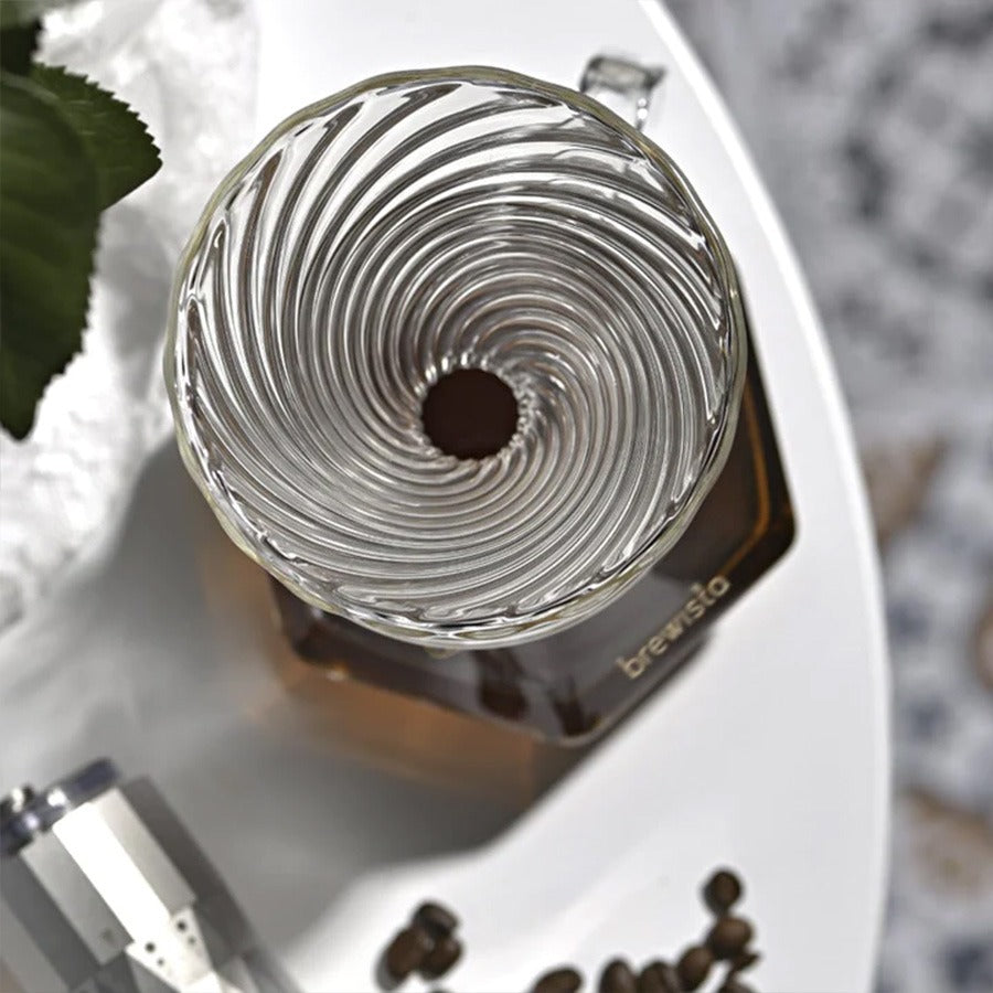 Brewista Tornado Duo Dripper – Size 2 (1–4 Tassen, Double-Wall)