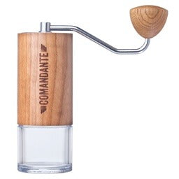 Comandante XXL Crank – Stainless Steel + Big Joe (Oak)