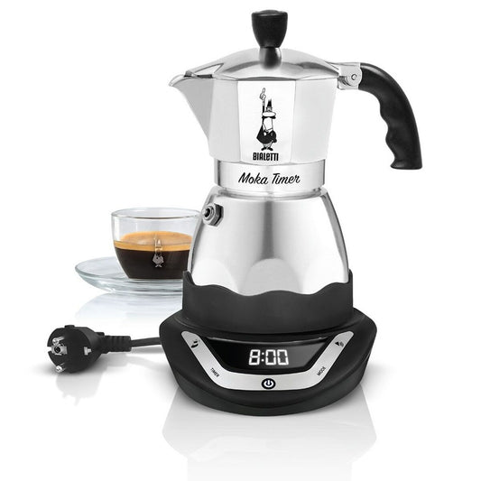 Italian Coffee Pot Bialetti Moka Timer-0