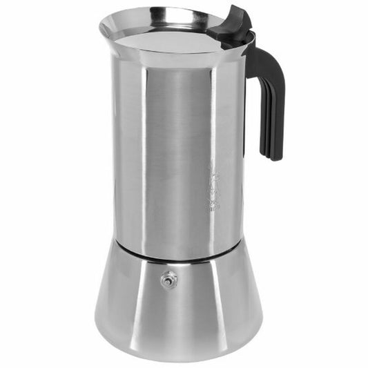 Italian Coffee Pot Bialetti New Venus Silver Stainless steel 240 ml 6 Cups-0