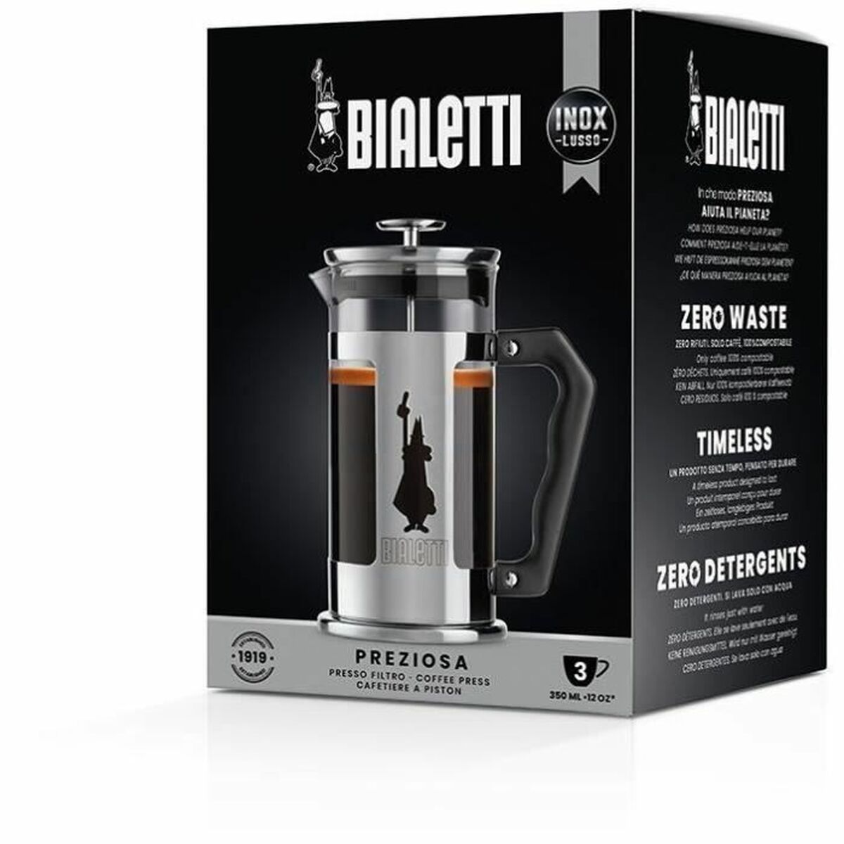 Italian Coffee Pot Bialetti Brown 350 ml-7