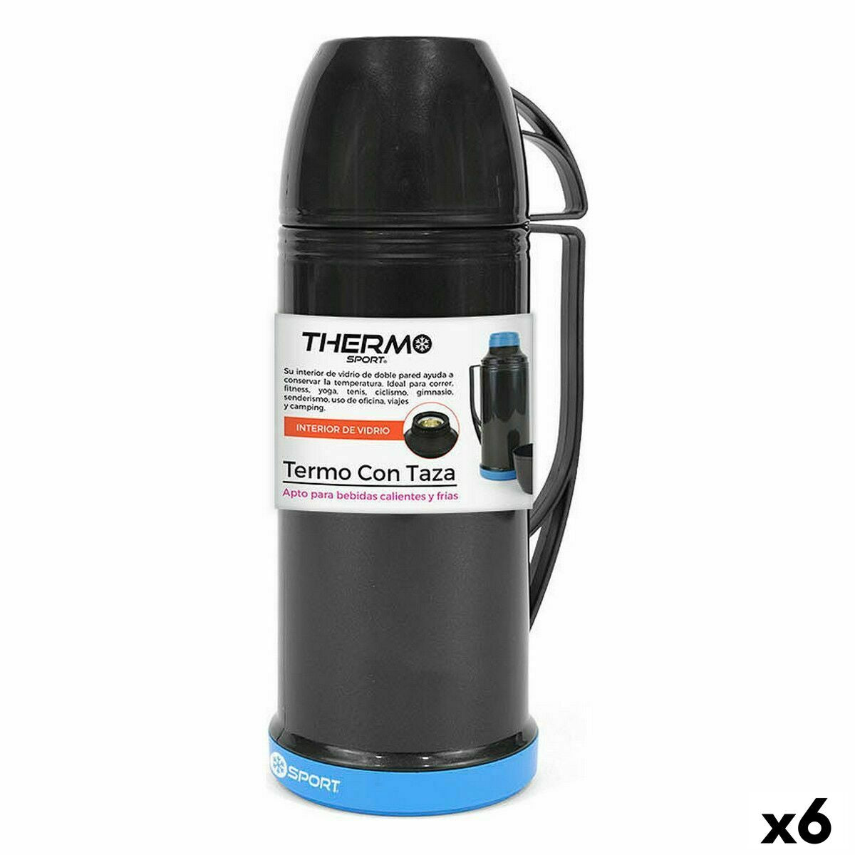 Travel thermos flask ThermoSport (6 Units)-0