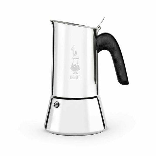Italian Coffee Pot Bialetti Venus box Silver Stainless steel 100 ml 2 Cups-0