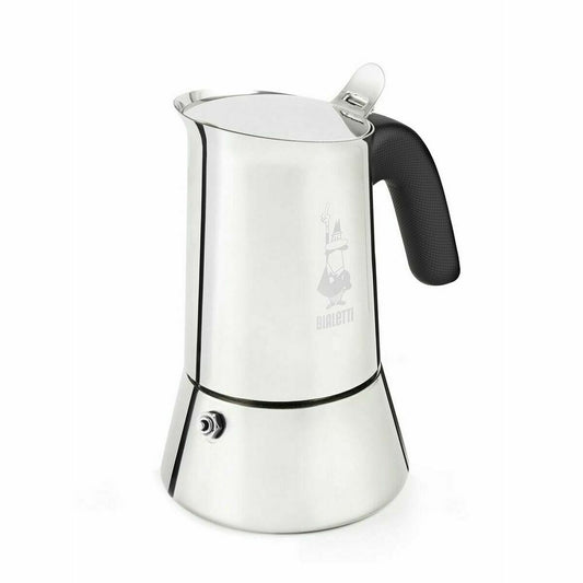 Italian Coffee Pot Bialetti 0007254 Silver Stainless steel 4 Cups 200 ml-0