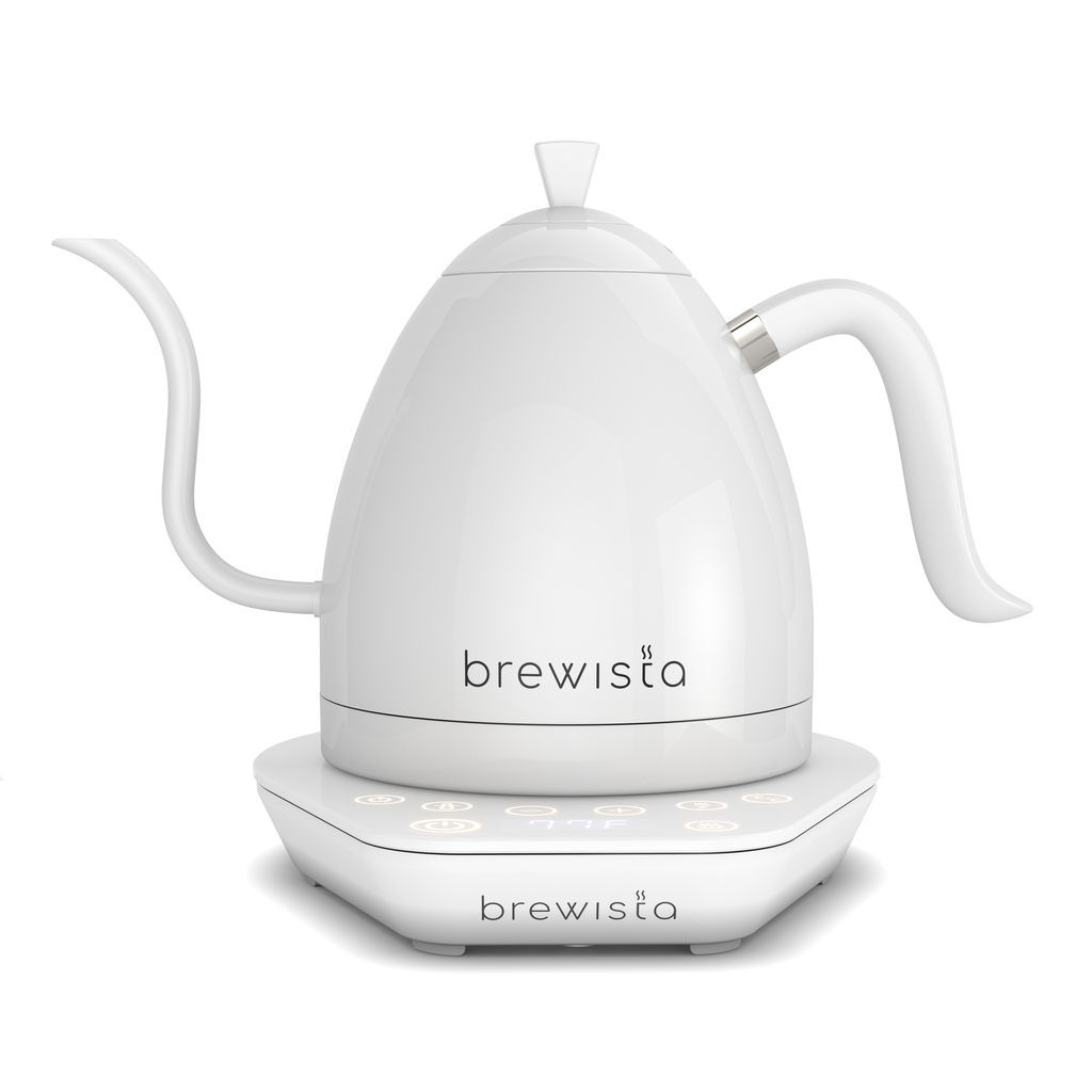 Brewista Artisan Gooseneck Kettle 1.0 L – Variable Temp (White)