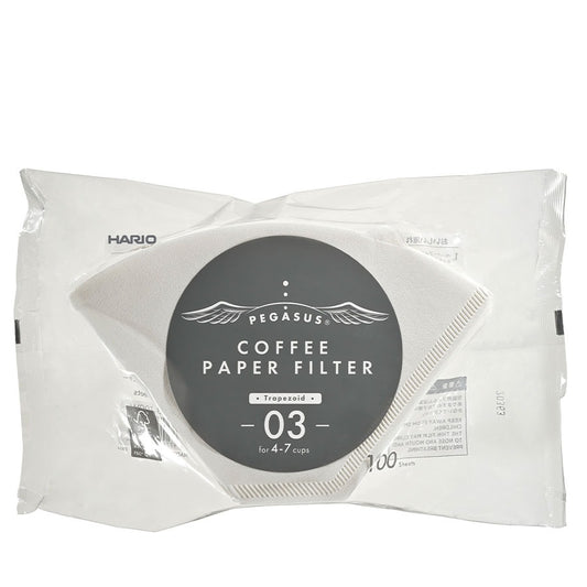 Pegasus Paper Filter 03 White (100 Stk.)