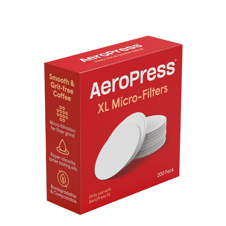 AeroPress Paper Micro-Filters (200 Stk., XL) - White