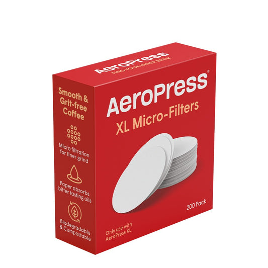AeroPress Paper Micro-Filters (200 Stk., XL) - White
