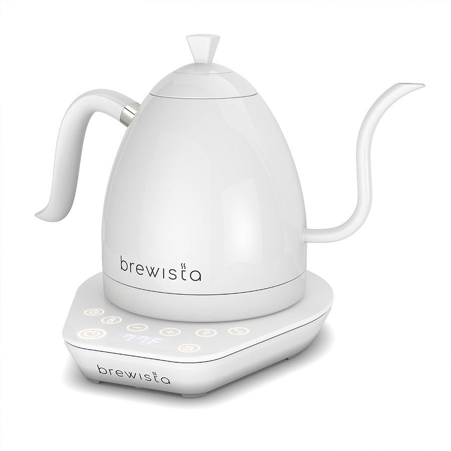 Brewista Artisan Gooseneck Kettle 1.0 L – Variable Temp (White)