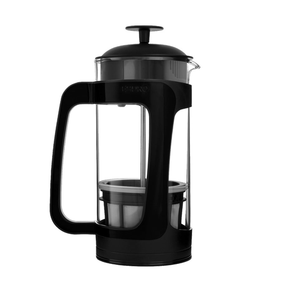 ESPRO P3 French Press (32 oz / ≈ 950 ml) – Glas, klare Tasse