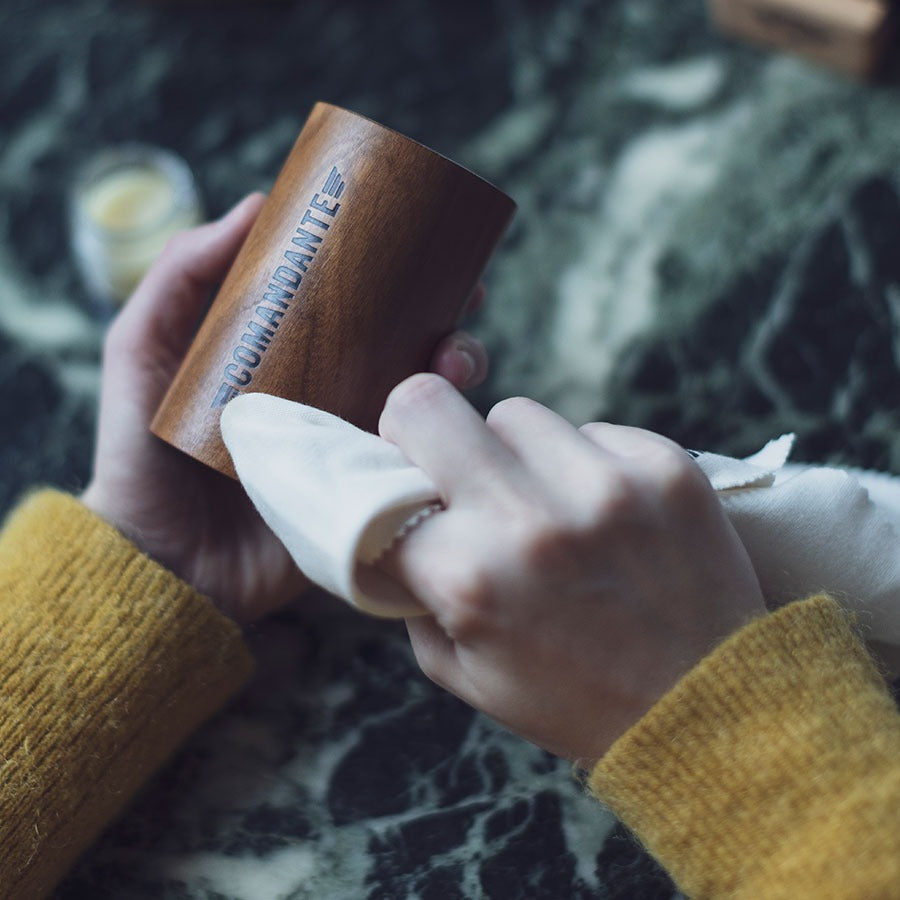 Comandante Cotton Cloth – White (30x30 cm)