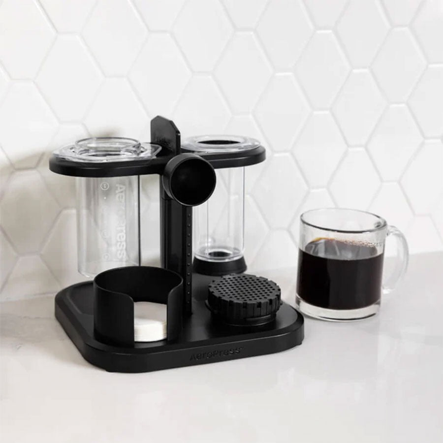 AeroPress Organizer – Black (für Standard & XL)