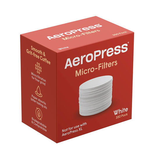AeroPress Paper Micro-Filters (350 Stk., Standard) - White