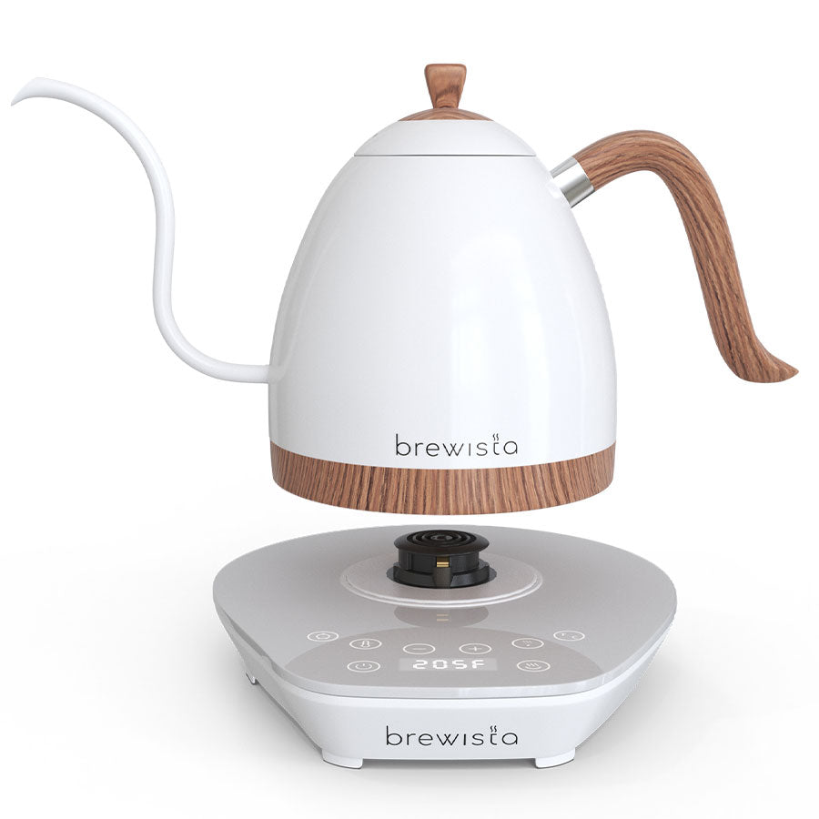 Brewista Artisan Gooseneck Kettle 0.6 L – Variable Temp (White)