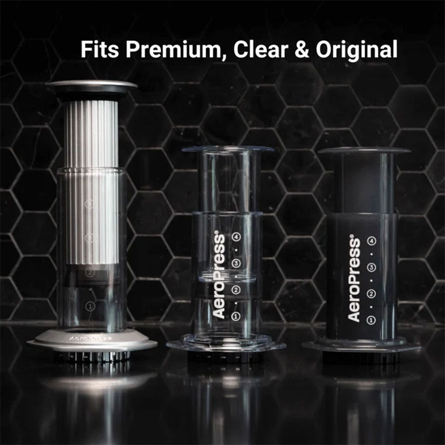 AeroPress Premium Coffee Press – Glas & Edelstahl